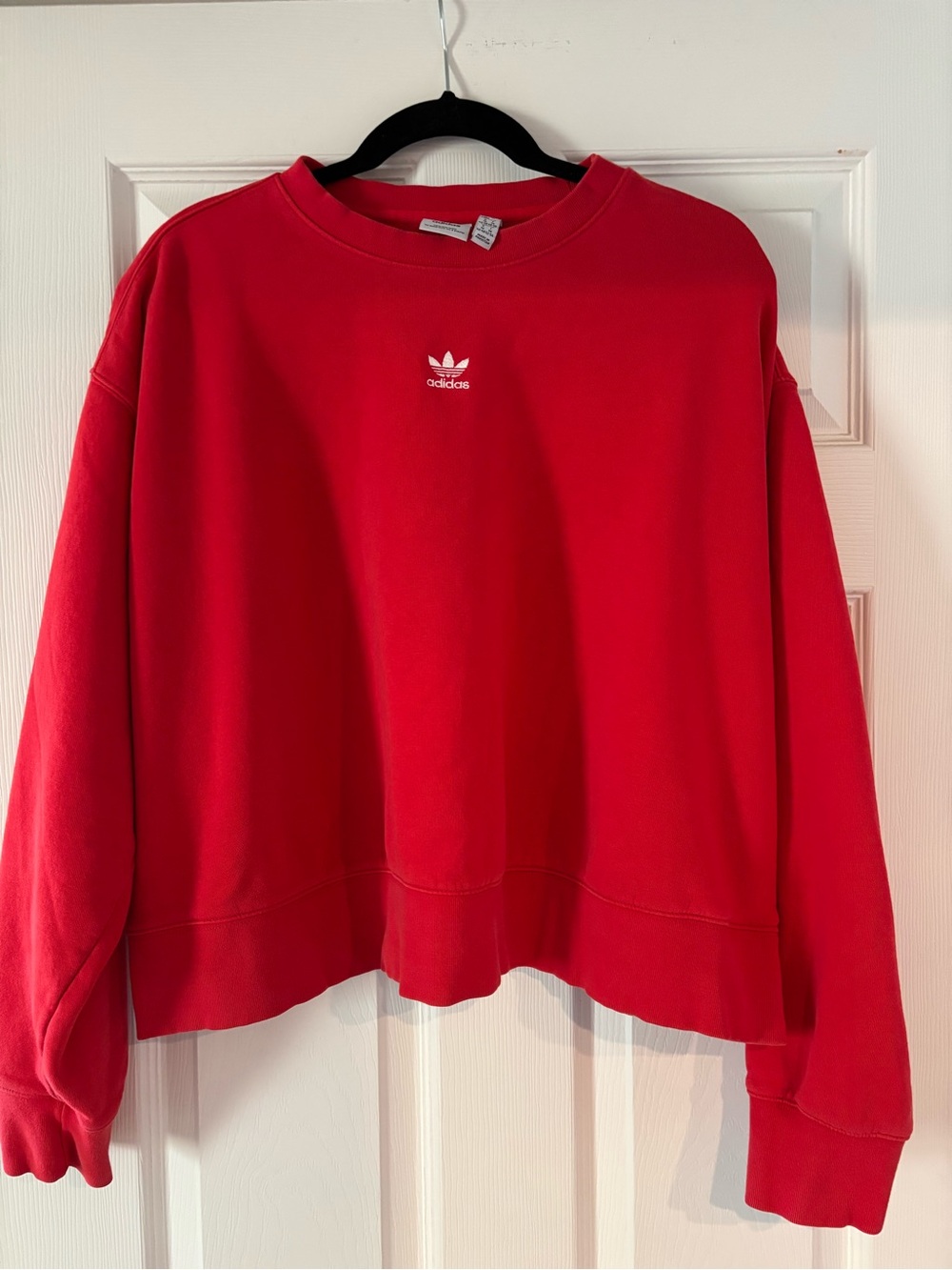 adidas❤️ Women's Crew Sweatshirt with Trefoil